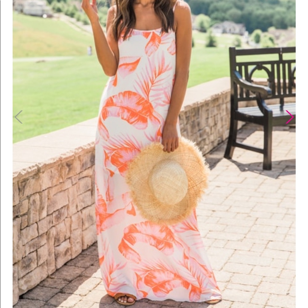 NWT Floral Maxi Dress